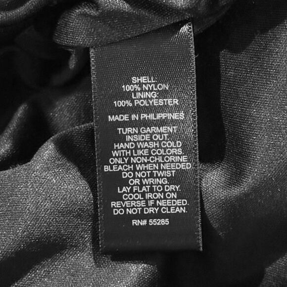 Express Dress 3/4 Sleeve All Over Sequin Disco 70s Retro Y2K Glam Red Black 8 - Picture 4 of 6